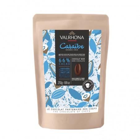 sachet 250gr pistoles caraïbe Valrhona