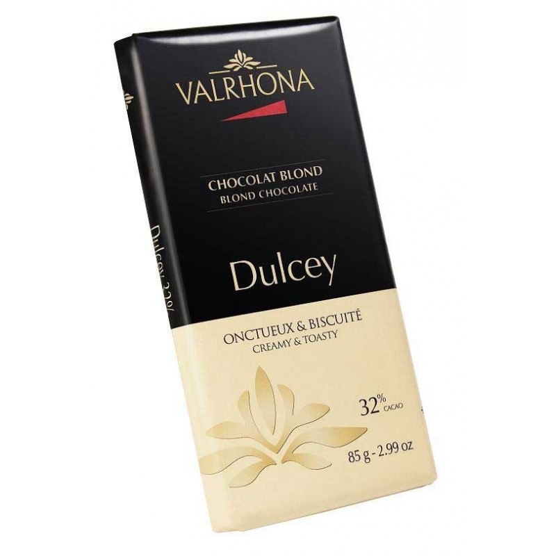 Chocolat Blond Valrhona - Tablette de chocolat Valrhona blond Dulce
